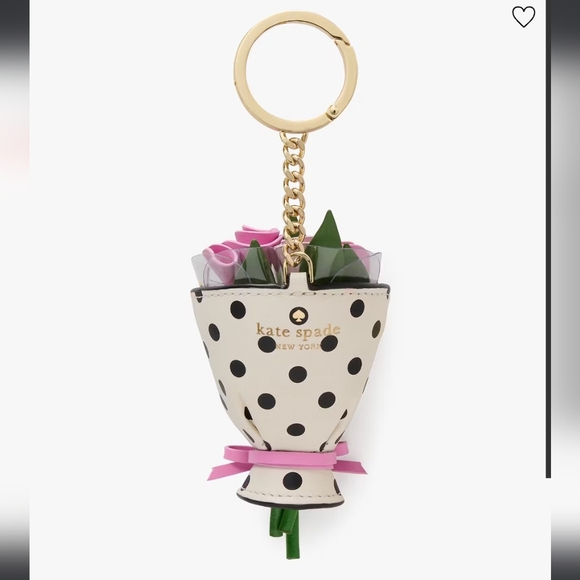 Kate Spade Flora Flower Bouquet Bag Charm, Multicolor - Picture 3 of 3
